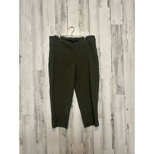 Lac & Rachel green dress pants capris